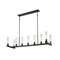 Z-Lite Beau 9 Light Chandelier, Bronze & Clear 3031-9L-BRZ - alternate 1
